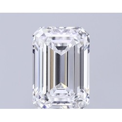 Diament laboratoryjny bezbarwny szlif szmaragdowy, 2.18ct, VVS2, E, IGI LG694547529